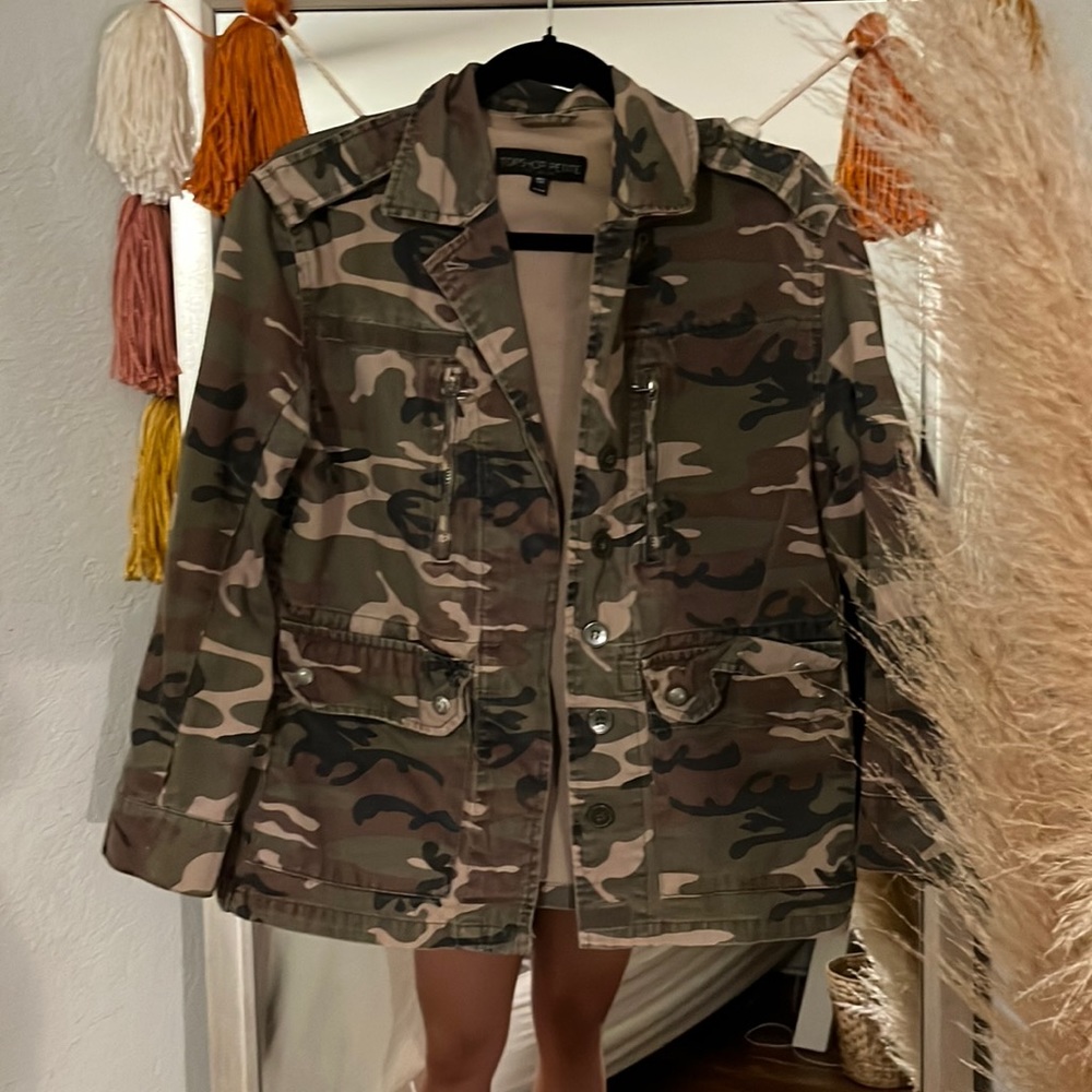 Top Shop Camo jacket
